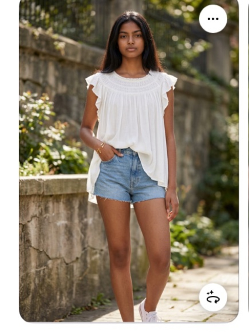 NWT Free People Coconut Tee